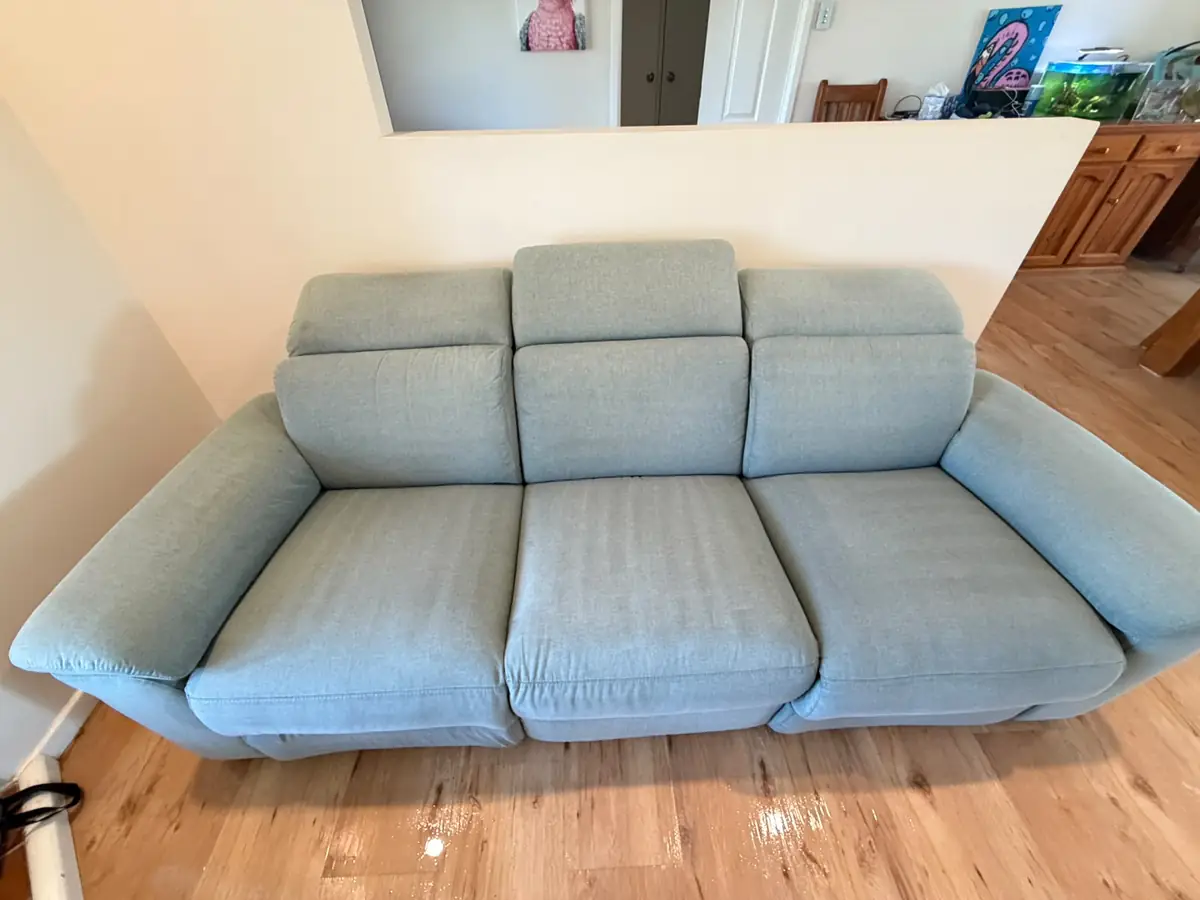 Couch Cleaning: after