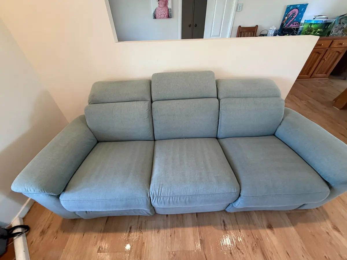 Couch Cleaning: after